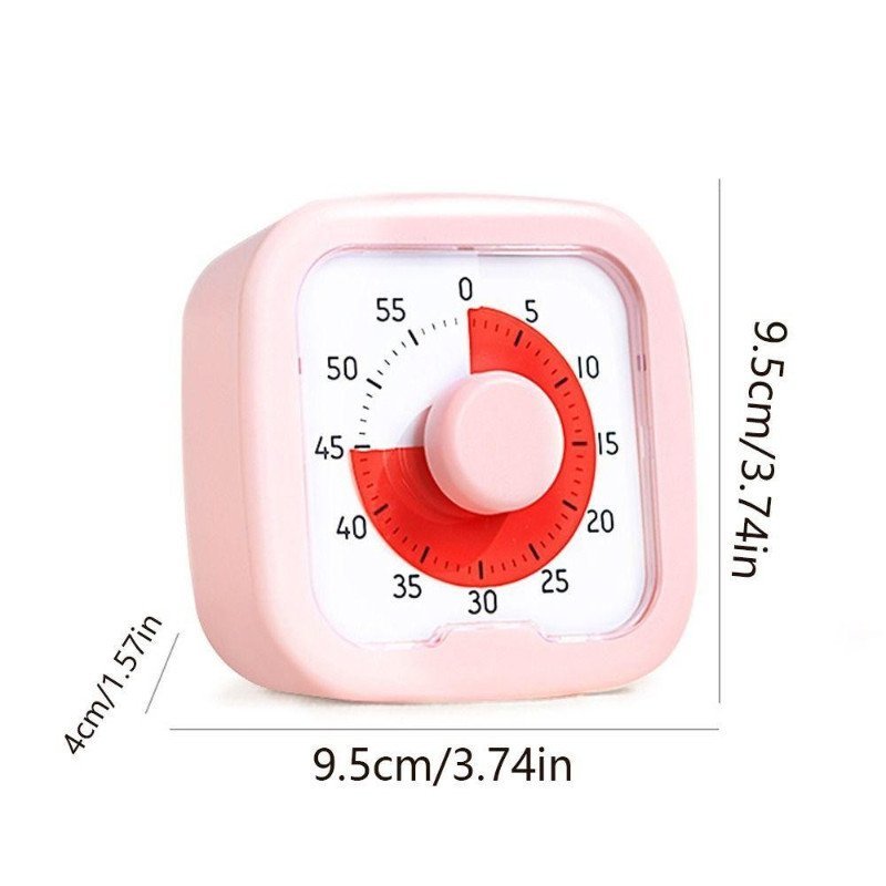 hẹn giờ đếm ngược đồng hồ báo thức im lặng nhẹ di chuyển màn hình rõ đa dụng cho gia đình học tập