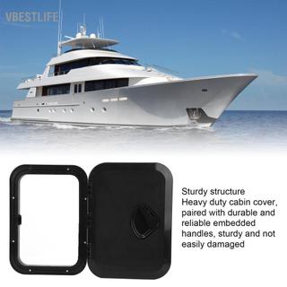 VBESTLIFE Nắp sập boong thuyền Dễ dàng lắp đặt Cao su được sử dụng rộng rãi chống chịu thời tiết cho tàu (Đen)