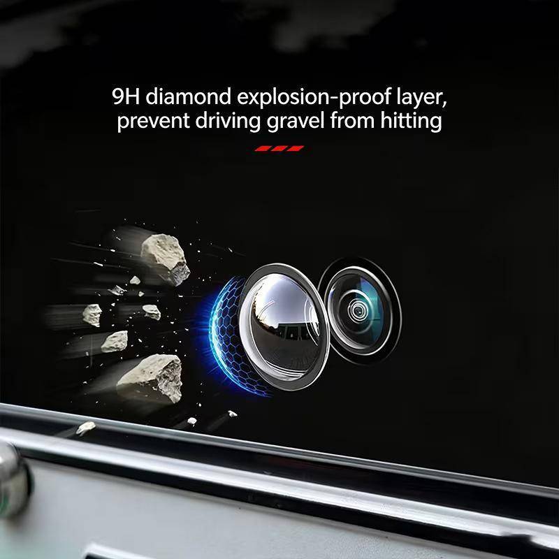 DIAPER & CORED Đa Năng Bảo Vệ Ống Kính Máy Ảnh Ô Tô 2 Chiếc Hoặc 10 Chiếc Full HD Trong Suốt Chống Thấm Nước Chống Trầy Xước Cho Baup Sử Dụng YTH
