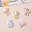 Set Charm Kitty Hoa Nhí Pastel – Hello Kitty Cute Gắn Dép Crocs Trang Trí Giày Sandal Dễ Thương 2026