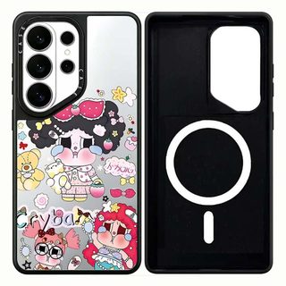 Ốp điện thoại Phone Case cứng hình bóng bay nữ từ tính cho Samsung Galaxy S26 25 24 23 UItra S26 25 24 23 Plus Vỏ bảo vệ chống sốc