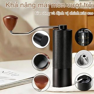 Hướng dẫn sử dụng Máy xay cà phê Tay quay bằng thép không gỉ 7 lõi có thể điều chỉnh Espresso Du lịch tại nhà