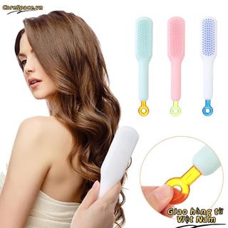 [COD] Lược chải CORESSPACE tự làm sạch, chống tĩnh điện, có thể thu vào, làm mịn gương, tạo kiểu