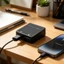 Bộ sạc năng lượng mặt trời ABS chống nước Niki Cổng USB đôi cho cắm trại ngoài trời