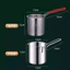 Tích Hợp Nồi Chiên Inox Chiên Dầu Bắn Chảo Nhỏ Tiết Kiệm Nhiên Liệu Chảo Khoai Tây Chiên Pháp Bếp Gas Nồi Chiên Chảo Sâu Chảo Chống Dính