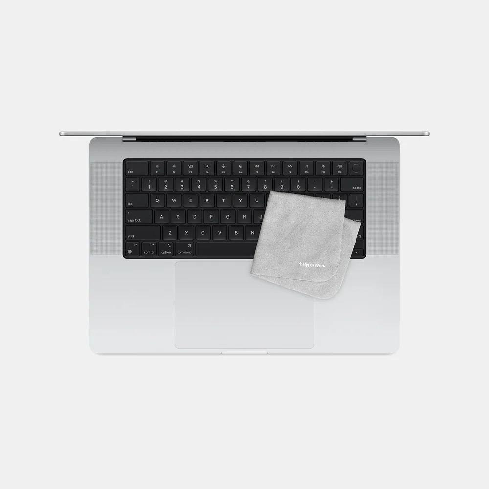 Khăn Microfiber Bảo Vệ Bàn Phím Laptop Hyperwork CC02 - Chính Hãng