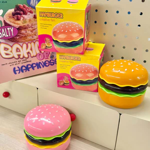 Spike Price Sáng Tạo Burger Quạt Thiết Thực Cao Cấp Cảm Giác Quà Tặng Burger Quạt Nhỏ Văn Phòng Để Bàn Im Lặng Sáng Tạo Quạt Quà Tặng