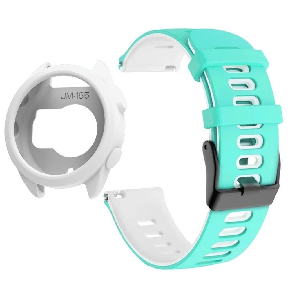 Ốp lưng silicon + dây đeo cho Garmin Forerunner 165 dây đeo đồng hồ thể thao mềm bảo vệ dây đeo đồng hồ