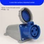 IP67 Hàng không chống nước Nam Nữ Ổ cắm 63A Ổ cắm công nghiệp 3 lõi 4 lõi 5 lỗ Đầu nối công suất cao