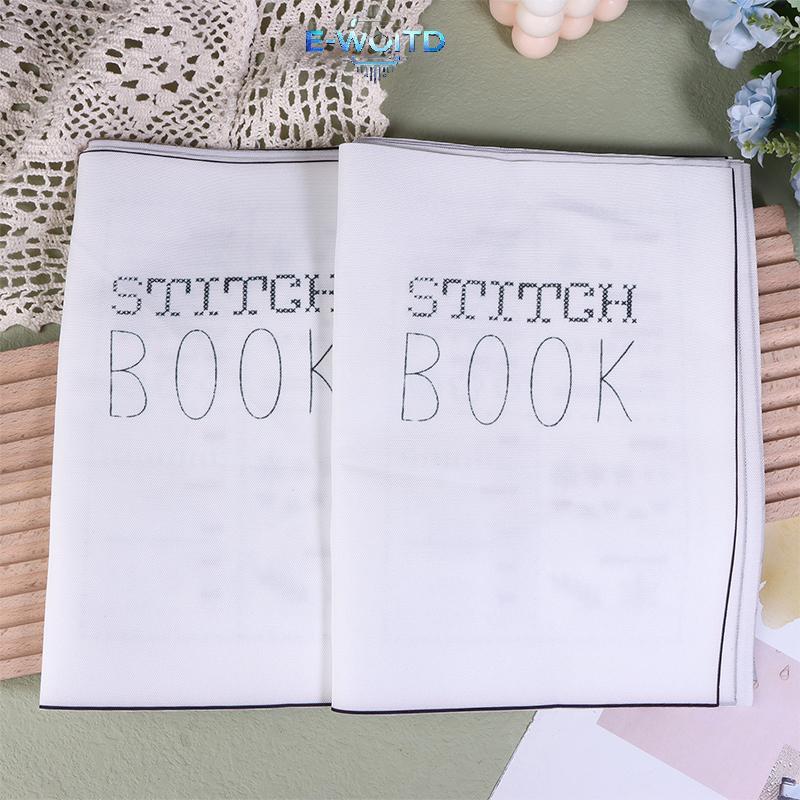 E-WOITD DIY Stitch Book Thêu Stitch Book May Sách Thêu Cho Người Mới Bắt Đầu Thêu Người Lớn Đồ Dùng Học Tập E-WOITD