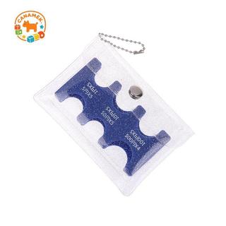 CANAMEK Đồng Xu Hộp Đựng Móc Khóa Trong Suốt Đồng Xu Bộ Sưu Tập Ví Di Động Nhật Bản Đồng Xu Đựng Đồng Xu Thay Đổi Giá Đỡ Đồng Xu Sắp Xếp CSF