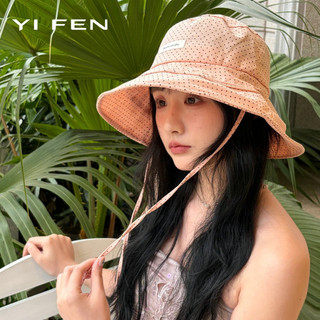 YIFEN Chấm Bi Chống Nắng Xô Mũ Mùa Hè Nữ Rộng Viền Sâu Xô Che Nắng Nhỏ Mũ Chống Nắng