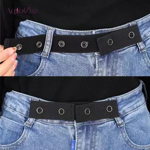Thắt Lưng AqToCna Cho Nữ Đàn Hồi Không Bule Vô Hình Cho Quần Jean Thắt Lưng Không Bule Dễ Dàng Thắt Lưng Nam Co Giãn Không Có Thắt Lưng AqToCna