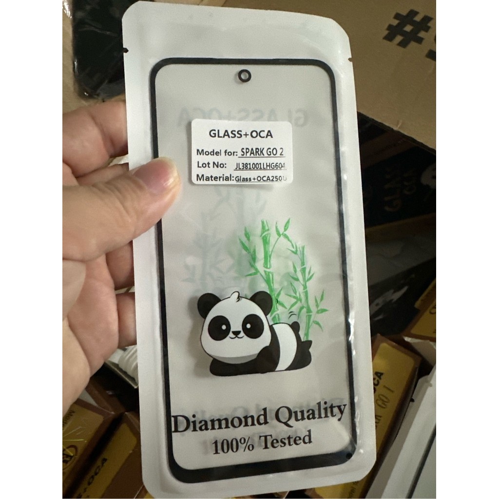 kính tecno infinix tecno spark go 2/spark 40/40c liền keo