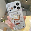 Ốp lưng iPhone hình bánh mì cà phê Bao da mềm cao cấp đựng máy ảnh -iP 7/8/X/XS/XR/11/12/13/14/15/16/17/Plus/Air/Pro/Max