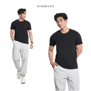 Áo Thun Basic Tay Ngắn Nam NINOMAXX 2412011