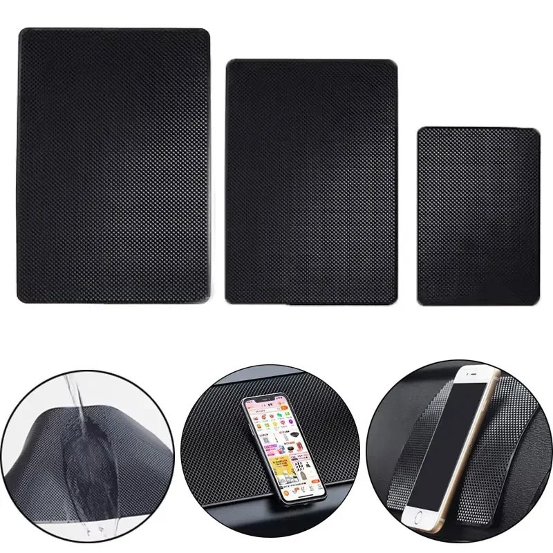 Xe Chống Trượt Thảm Bảng Điều Khiển Magic Pad Điện Thoại Di Động Chìa Khóa Lưu Trữ Nội Thất Phụ Kiện