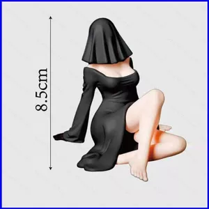 SQ3 Ma Cô Gái Series Ma Quái Dễ Thương Anime Nhân Vật Hành Động Halloween Để Bàn Trang Trí QS3