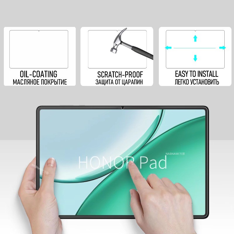 1-2 Chiếc HD Kính Cho Honor Pad X10 X9 11.5 X9a Pro Máy Tính Bảng Kính Cường Lực Bảo Vệ Màn Hình Cho Honor Pad X8 X8b X8a Pro Lite X7 8.7 X6 Phim Bảo Vệ Chống Ánh Sáng Xanh