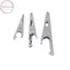 Hodou 50 Chiếc Mini Cá Sấu Kẹp Mini Bạc Kim Loại Cá Sấu Kẹp 28 Mm 35 Mm 45 Mm Để Kiểm Tra Điện Để Kiểm Tra Pin VN