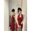 Hot Girl Phong Cách Dây Xích Dây Cổ Đẹp Lưng Nữ Mùa Hè Phong Cách Mới Phổ Biến Độc Đáo Cao Cấp Dây Đuôi Cá Váy Dài Slim-fit Ôm Hơn Nhìn