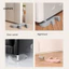 Linh hồn| Nút chặn cửa không bị hư hỏng Bộ đệm cửa silicon Hình nút chặn cửa silicon – Nêm cửa an toàn cho bé Ngăn chặn va đập cho thú cưng Bảo vệ chốt cửa nặng để sử dụng tại nhà