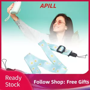 apill Dây Đeo Máy Ảnh Đeo Vai Có Thể Điều Chỉnh Độ Dài Đa Năng Thời Trang 1.2M Cho Mini 8 (Họa Tiết Hoa)