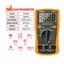 DM850 1999 Đếm Đồng hồ vạn năng kỹ thuật số tự động Điện áp Dòng điện Ohm Ampe kế Máy dò Công cụ đo màu đỏ