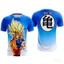 Mùa Hè Dragon Ball Goku Kame 3D In Áo Thun Thoáng Khí Ẩm Xẻng Tay Ngắn Tee Cho Nam