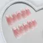 Mắt mèo Pháp Bột ngọt Blush Pearl Bow Shining Diamond Style Làm móng tay có thể tháo rời