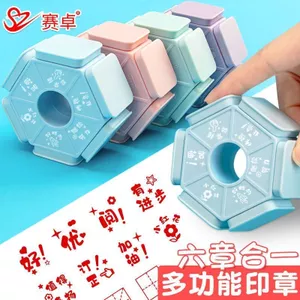 Pick-up Rò Rỉ Mẫu Giáo Trẻ Em Phần Thưởng Khen ngợi Con Dấu Giáo Viên Sử Dụng Hiệu Chỉnh Phê Duyệt Bài Tập Về Nhà Nhân Vật Kanda Cói Học Sinh Tiểu Học