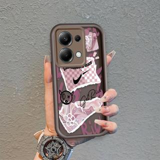 Ốp Lưng Cho Redmi Note 13 Pro 4G 5G POCO M6 Pro 4G Phim Hoạt Hình Silicon Nghệ Thuật Mềm Ốp lưng TPU Gấu Tình Yêu Xu Hướng Mắt Thiên Thần Chống Sốc Ốp Lưng