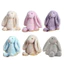 < Pluscloth > Đồ chơi thỏ sang trọng Thỏ nhồi bông mềm mại Plushie Búp bê động vật mô phỏng dễ thương để trang trí phòng ngủ gia đình Quà tặng sinh nhật cho trẻ em và người lớn Đồ chơi thỏ Phục sinh