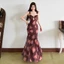Cutenew Sling Hoa Váy In Hình Thẩm Mỹ Bodycon Hình Eo Hông Kẹp Thanh Lịch Nữ Mùa Hè Pháp Lãng Mạn Phong Cách
