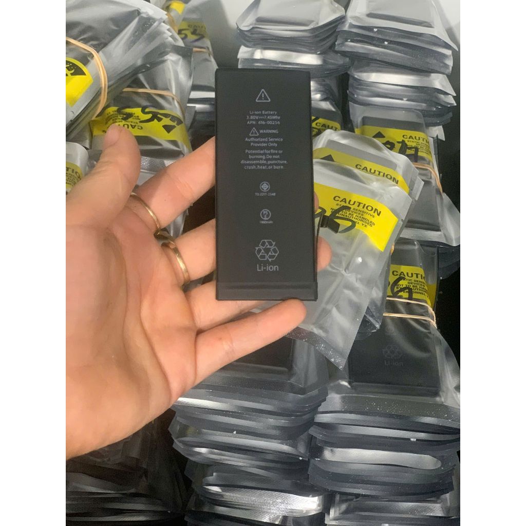 Pin dung lượng chuẩn cho máy 5, 5s, 6, 6S, 6P, 6SP, 7, 7P, 8, 8P,  chất lượng cao tặng kèm siu dán | BigBuy360 - bigbuy360.vn