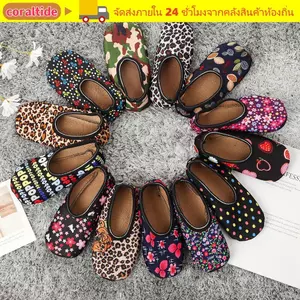 CORALTIDE Giường Tất Nhà Trong Nhà Mùa Đông Ấm Áp Nữ Dép Lót Sàn