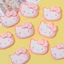 Set Charm Đầu Mèo Hello Kitty Hồng Phấn Size To 31 x 26 mm 🎀 Phụ Kiện Gắn Dép Style Cute Ngọt Ngào Phong Cách Hàn Quốc