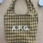 Túi Tote phong cách Preppy có dung lượng lớn cổ điển dành cho sinh viên đại học thời trang hợp thời trang dành cho sinh viên