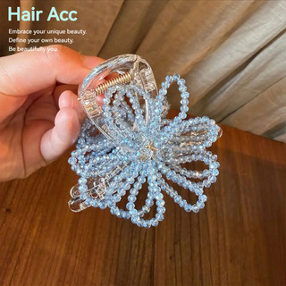 Nhật Bản Nhật Bản Hàn Quốc Phong Cách Mới Cổ Tích Pha Lê Hoa Kẹp Tóc Lấy Kẹp Nữ Thời Trang Cao Cấp Đầu Lưng Tóc Cá Mập Kẹp Tóc Phụ Kiện Tóc