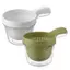 Colander có bát Giỏ đựng đồ hai lớp có thể tháo rời Nhà bếp Máy rửa trái cây Hộp lọc cho căn hộ gia đình Nhà hàng jiwvn