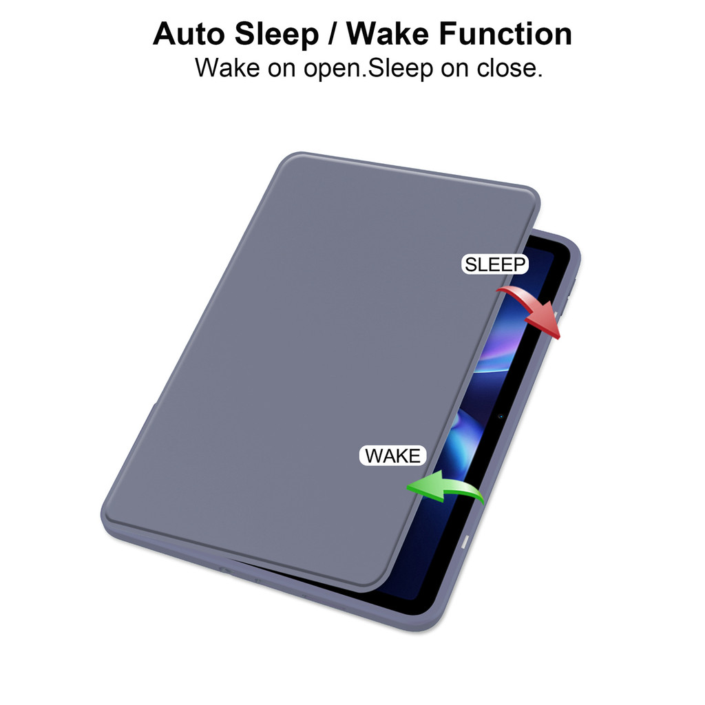 Ốp Lưng Cho Xiaomi Redmi Pad 2 SE 9.7 Inch 2026 Cho Redmi Pad 2 9.7 Inch Máy Tính Bảng Xoay 360 Trong Suốt acrylic flip cover Khay Bút Chống Sốc Ngủ Đánh Thức Vỏ