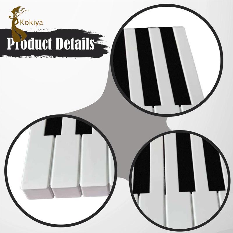 Bàn phím đàn piano Bộ nắp chìa khóa màu trắng Phụ kiện đàn piano chuyên nghiệp để sửa chữa thẳng đứng dọc