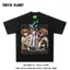 Áo thun nữ 100% cotton retro hai chiều, phù hợp cho mùa hè