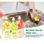 Nước Rửa Chén Bát TopGia Chai 1Kg Chiết Xuất Tự Nhiên, Dịu Nhẹ, An Toàn Cho Da Tay