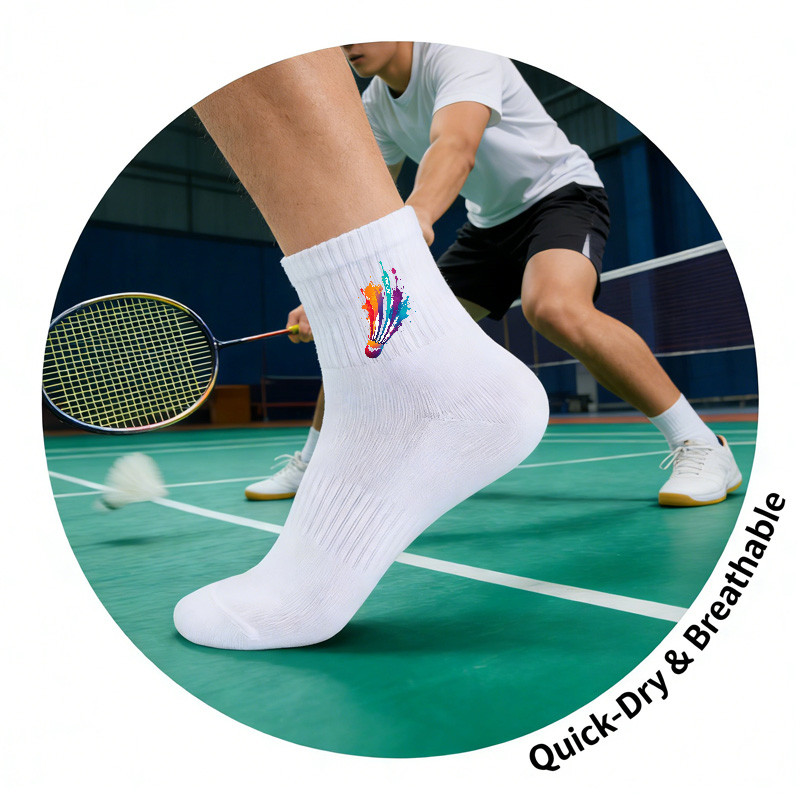 Tất Cầu Lông Yonex Cotton Nguyên Chất - Phù Hợp Cho Thể Thao Địa Hình Và Xe Đạp - Thông Khí & Chống Mùi