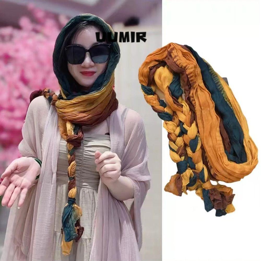 Khăn Lụa UUMIR Dệt Tay - Phù Hợp Chống Nắng & Thời Trang