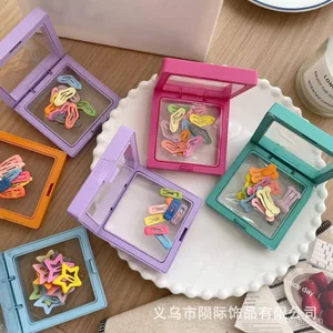 Mini Màu Kẹo Trẻ Em bb Kẹp Phụ Kiện Tóc Macaron Kẹp Tóc Mũ Đội Đầu Bên Gãy Kẹp Tóc Dễ Thương Cho Bé Kẹp Tóc J66M
