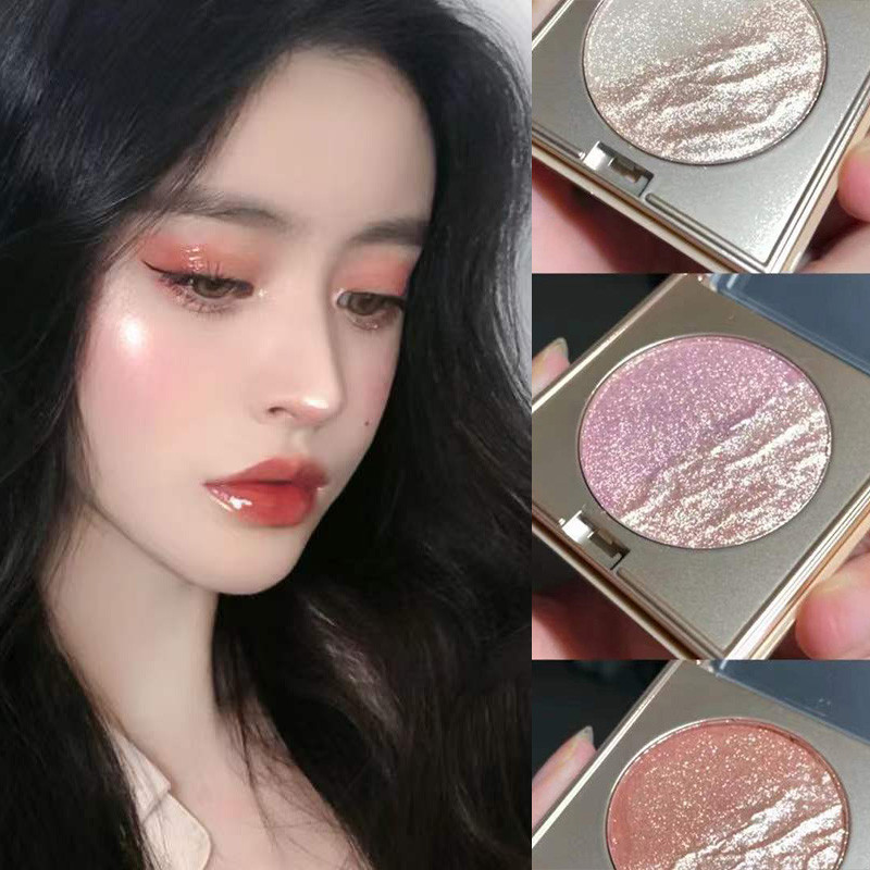 【Roshy】Phấn bắt sáng lấp lánh ánh nước dùng được cả mắt và má hồng. đa năng