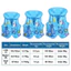 NOTE1 Áo vest an toàn cho trẻ em, Áo phao bơm hơi PVC, Túi khí độc lập có thể điều chỉnh an toàn Áo phao cứu sinh cho trẻ em