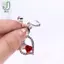 Vòng nút bụng giả xuyên thái với sụn bông tai kẹp - Trang sức cơ thể độc đáo làm quà tặng